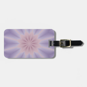 Rosa und Lilac 3D Blume Drei Gepäckanhänger