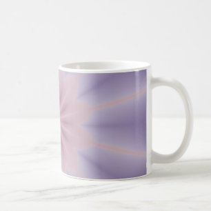 Rosa und Lilac 3D Blume Drei Kaffeetasse