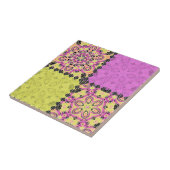 Rosa und Limon , Patchwork Fliese (Seite)