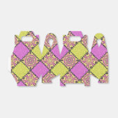 Rosa und Limon , Patchwork Geschenkschachtel (Ungefaltet)