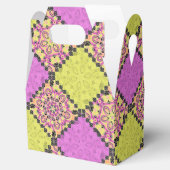 Rosa und Limon , Patchwork Geschenkschachtel (Geöffnet)