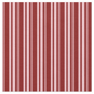 Rosa und Maroon farbiges Streifenmuster Stoff