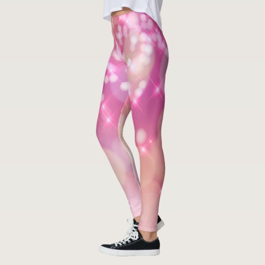 Rosa und Marshmallows Leggings (Links)
