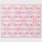 Rosa und Mauve Geschenkpapier (Flach)