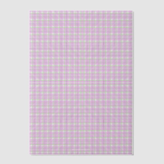 Rosa und Mint handillustrierte Karos Pergament Einladungen (Vorderseite)