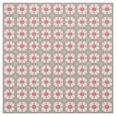 Rosa und Minzgrün | Schönes Blumenmuster Stoff (Muster)