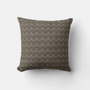 Rosa und Oliv-Schalotten-Geometrie-Wurfkissen Kissen