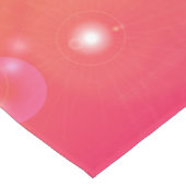 Rosa und orange Gemusterter Tischläufer (Ecke)