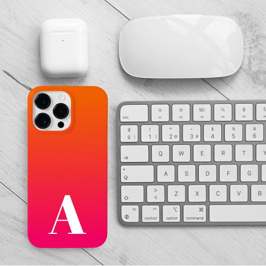 Rosa und Orange Ombre Case-Mate iPhone Hülle