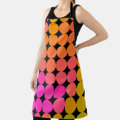 rosa und orange Punkte Schürze (InSitu)