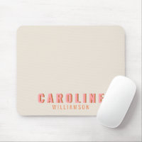 Rosa und orange Retro Typografie Kreativ Moderne