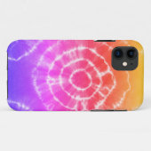 rosa und orange-trendy Farbmuster Case-Mate iPhone Hülle (Rückseite (Horizontal))