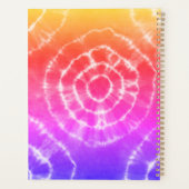 rosa und orange-trendy Farbmuster Planer (Rückseite)