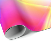 Rosa und orangefarbene Fantasien Geschenkpapier (Rolleneckpunkt)