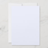 Rosa und orangefarbene Hochzeit tropischer Flora Einladung (Rückseite)