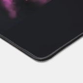 Rosa und orangefarbene Pulverblase Schreibtischunterlage (Ecke)