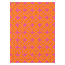 Rosa und orangefarbene Shippo Tischdecke