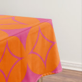 Rosa und orangefarbene Shippo Tischdecke (Beispiel)