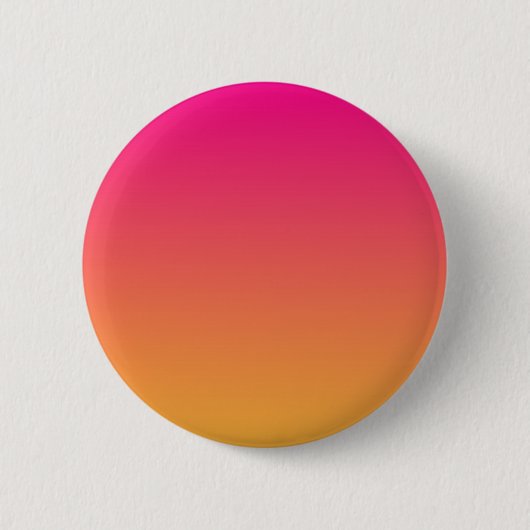 Rosa und orangefarbener Farbverlauf Button (Vorderseite)