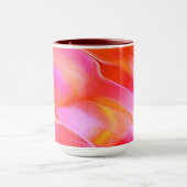 Rosa und orangefarbener Fels Tasse (Zentrum)