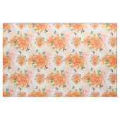 Rosa und orangefarbenes Design Stoff (Yard (91,4 cm))