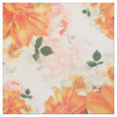 Rosa und orangefarbenes Design Stoff (Muster)