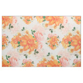 Rosa und orangefarbenes Design Stoff (Fat Quarter (45,7 x 55,9 cm))
