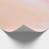 Rosa- und Orangenfarben Geschenkpapier (Ecke)