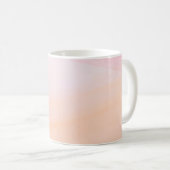 Rosa- und Orangenfarben Kaffeetasse (VorderseiteRechts)