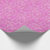 Rosa und orchide Blume, Orchideen Geschenkpapier (Ecke)