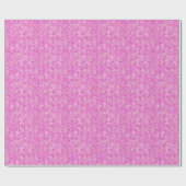 Rosa und orchide Blume, Orchideen Geschenkpapier (Flach)