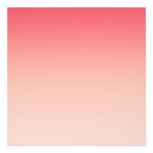 Rosa und Pfirsich-Verlauffarbe Hintergrund Fotodruck