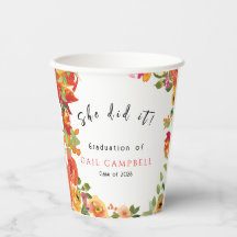 Rosa und pfirsiche Aquarellblumen