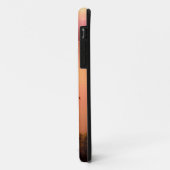 Rosa und pfirsichfarbene Seeufer Case-Mate iPhone Hülle (Hinten/Links)