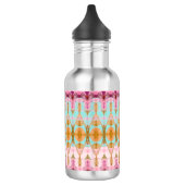 Rosa und Pflaume Edelstahlflasche (Links)