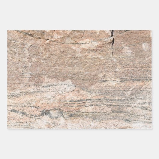 Rosa und Rock Face Variation Geschenkpapier Set (Vorderseite 3)