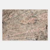 Rosa und Rock Face Variation Geschenkpapier Set (Vorderseite)