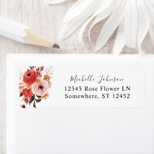 Rosa und Rosa Rücksendeadresse (Insitu)