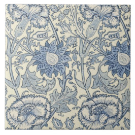 Rosa und Rose durch William Morris 1890 Fliese