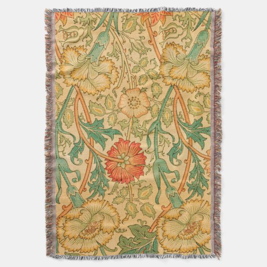 Rosa und Rose durch William Morris Decke (Vorderseite Vertikal)