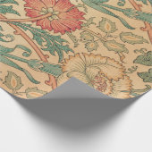 Rosa und Rose durch William Morris Geschenkpapier (Ecke)