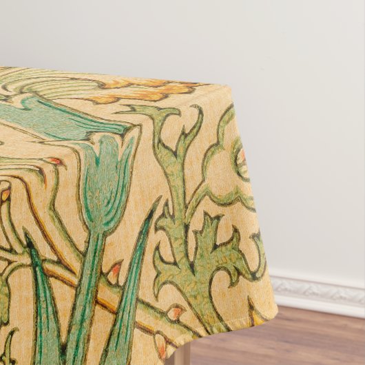 Rosa und Rose durch William Morris Tischdecke (Beispiel)