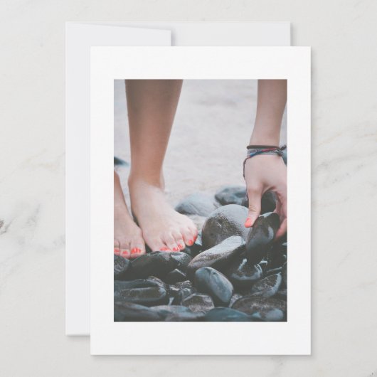 Rosa und Rose Gold Ballons Feier des Lebens Einladung (Rückseite)