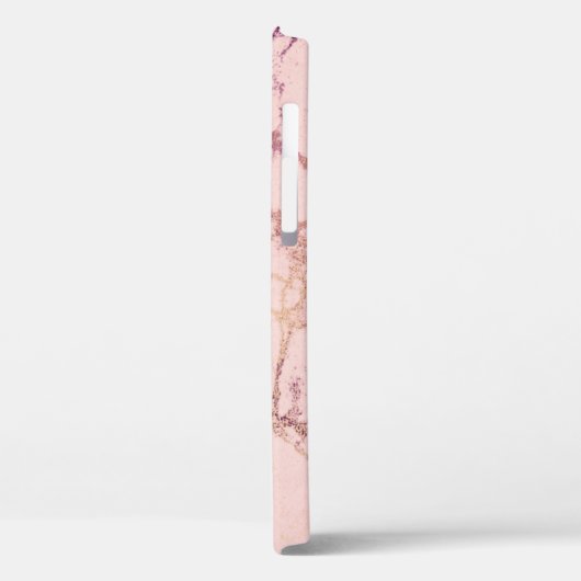 Rosa und Rose Gold Marbled iPhone / iPad Gehäuse Case-Mate iPhone Hülle (Rückseite / Links)