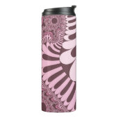 Rosa und Rose Thermosbecher (Nach links gedreht)