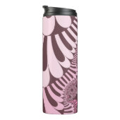 Rosa und Rose Thermosbecher (Nach rechts gedreht)