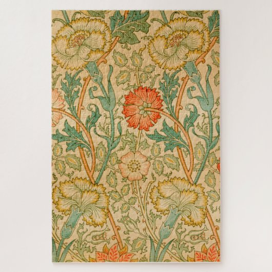 Rosa und Rose von William Morris Puzzle (Vertikal)