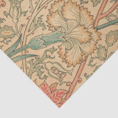 Rosa und Rose von William Morris Seidenpapier (Detail)