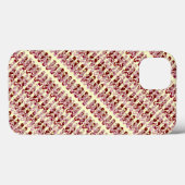 Rosa und Rot Gedreht Flop-Design Case-Mate iPhone Hülle (Rückseite (Horizontal))