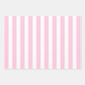 Rosa und Rot Holly Jolly Weihnachten Geschenkpapier Set (Vorderseite 3)